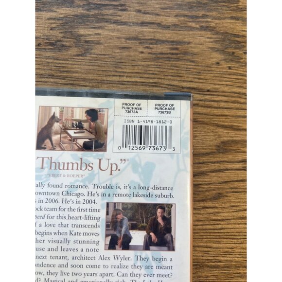 The Lake House 2006 DVD Romance Drama Keanu Reeves Sandra Bullock Pre-Owned - Picture 4 of 4